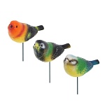 фигурка на стержне "птица" тм inbloom, 13х6х60см, полистирол, металл от магазина Барс