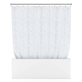 шторка для ванной, оксфорд, 145x180см, шток056-21148 от магазина Барс