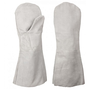 краги сварщика спилковые, двупалые 12пар