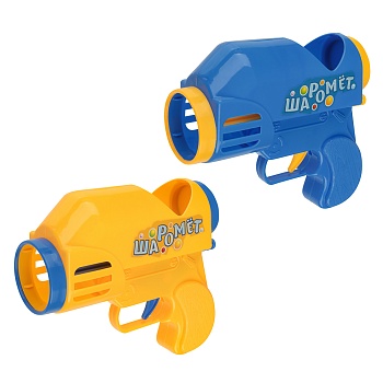 игроленд пистолет с шариками "крутой стрелок", рр, pe, 19х4,5х17 см, 2 дизайна