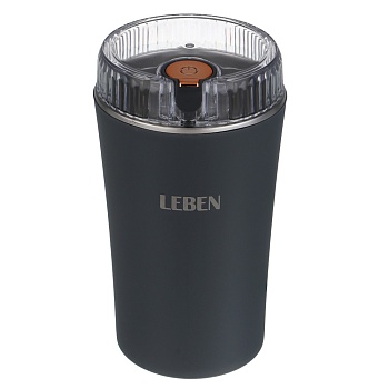 leben кофемолка 200вт, загрузка 65г, пластик, металл интернет-магазин «Барс»