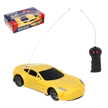 игроленд машинка на ру ,1:24 ,1-канальный пульт, pp, 5аа,18х10х5 см, 3 цвета