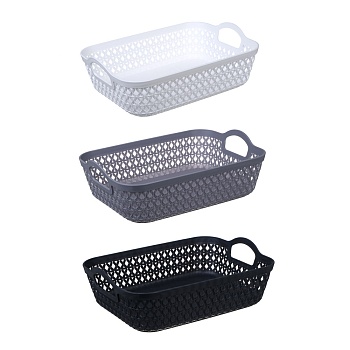 корзина для хранения тм vetta, пластик, 26,5х20,5х8,5см от магазина Барс