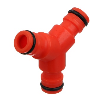 inbloom соединитель штуцерный (тройник), пластик от магазина Барс