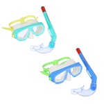 bestway маска для снорклинга aqua champ essential, поликарбонат, полипропилен, пвх,3+, 24018