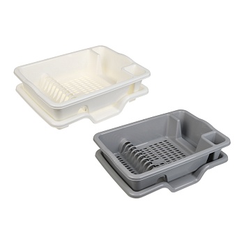 сушилка для посуды тм vetta, 40х29х11см, пластик от магазина Барс