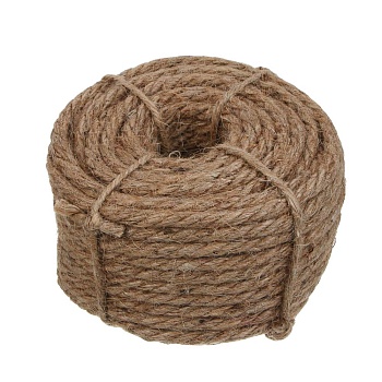 inbloom канат джутовый 3-х ниточный 6ммх20м,20 ктекс от магазина Барс