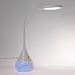 Светильник переносной настольный BY Глиттер,16LED,5Вт,300Лм,RGB,USB-C 5В,каб.1м, дим., пластик,белый