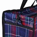 Сумка хозяйственная тм VETTA Шотландка, 35x40x15см, 21л, до 8кг, полипропилен, 3 цвета