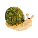 фигурка садовая "улитка" тм inbloom, 20х10х12см, магнезия от магазина Барс