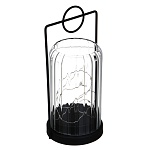 светильник led, 11х25 см, металл, стекло, 3xaa