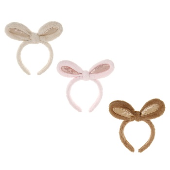 юниlook ободок для волос, 2см, полиэстер, пластик, 3 цвета, acs-116