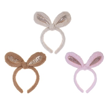 юниlook ободок для волос, 2см, полиэстер, пластик, 3 цвета, acs-116