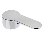 ручка для смесителя под картридж 35мм, хром, пластик, тип 1