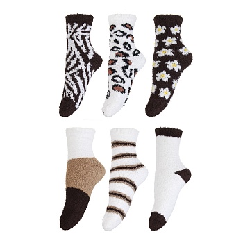 galante носки женские махровые р.23-25, 100% полиэстер, 6 дизайнов