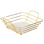 satoshi кантри корзина для фруктов 27х23х10см, сталь, акрил интернет-магазин «Барс»