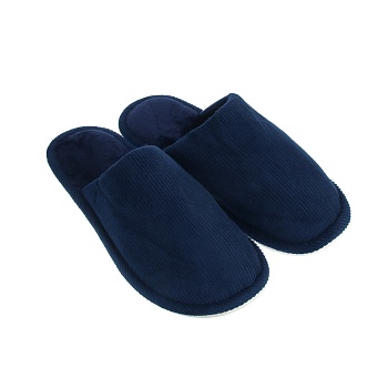 обувь домашняя мужская, размер 44-45, цвет синий, #1