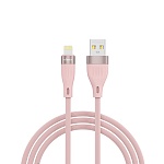 forza кабель для зарядки агама ip, 1м, 2а, 10w, прорезиненный, 4 цвета от магазина Барс