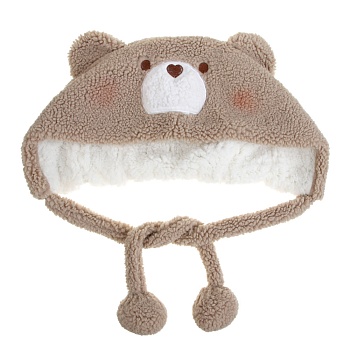 galante шапка из эко-меха с ушками, р-р 58-60, беж, сзшмп24-44