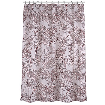 vetta шторка для ванной, пева, 60 г/м2, 180х180см, листья, 031 от магазина Барс