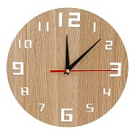 ladecor chrono часы настенные, круглые, 25см, мдф, 1хаа