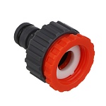 inbloom штуцер резьбовой для крана с внешней резьбой, переходник d1" -3/4", пластик от магазина Барс