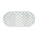 коврик противоскользящий в ванную "массажный" 66см*33см, прозрачный от магазина Барс