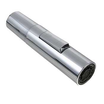 аэратор для вытяжного смесителя и гибких изливов, 2 режима, пластик, хром