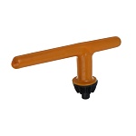 ермак ключ для сверлильного патрона, 13 мм, прорезиненная ручка