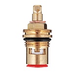 кран-букса для смесителя 1/2", квадрат, шток 7х7мм, 90°, металлокерамика