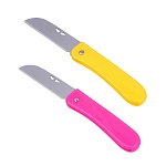 нож грибника складной тм inbloom, 17см, длина лезвия 7.5х1.9см, пластик, металл, 2 цвета от магазина Барс