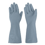 перчатки прочные тм vetta, размер m, пвх, серый цвет