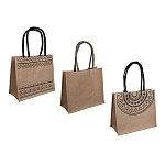 сумка пляжная на плечо с длинными ручками, на кнопке, тм юl, 34x30x17 см, хлопок, лен, 3 вида