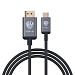 BY Кабель Type-C - HDMI, 4K, 1.8м, позолоченные штекеры, TPE