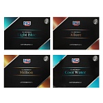 new galaxy ароматизатор под сиденье гелевый автопарфюм million, allure, cool water, light blue, 200г