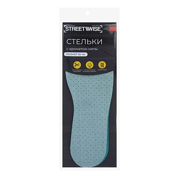 streetwise стельки для обуви ароматизированные, р-р 36-46 от магазина Барс