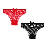 galante трусы женские с кружевом 2 шт, р.44, 95%вискоза, 5%спандекс, разноцветный, нг2026-3