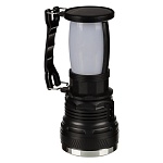 ермак фонарь прожектор 2-в-1 аккумуляторный 24 smd + 1 вт led, шнур 220в, пластик, 17,5x7,5 см