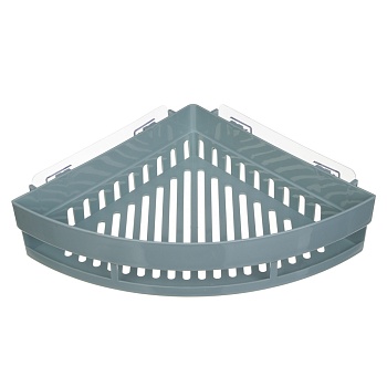 vetta classic полка настенная угловая (большая), пластик, 35x25x7 см, оливковый от магазина Барс