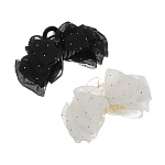 краб-бант для волос, тм юниlook, 13см, акрил, 2 цвета, #19