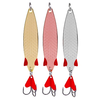 azor fishing блесна колеблющаяся "охта" 18гр, 3 цвета
