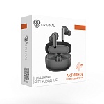 наушники беспроводные tws by quantumbuds, anc, внутриканальные, 30/300 мач, bt6.0, черный от магазина Барс
