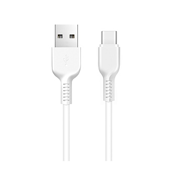hoco. кабель для зарядки модель x20, usb-c 3м, цвет: белый от магазина Барс