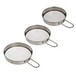 набор сит для сахарной пудры и какао vetta 3 пр, 7,5, 9, 10 см, нерж.сталь интернет-магазин «Барс»