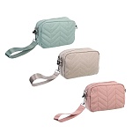 сумка женская с 2-мя отделениями на длинном ремне тм юl mint, полиэстер, 20х13х5,5см, 3 цвета