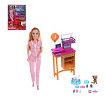 игроленд кукла ветеринар 28 см с питомцем и акс., pvc, abs, полиэстер, 24х7х33 см интернет-магазин «Барс»