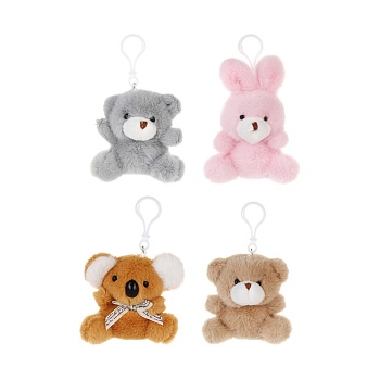 брелок-подвес мягкий "милаш", полиэстер, пластик, игроленд, 1811-39