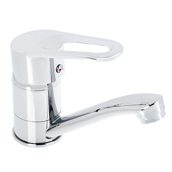 союзкран смеситель для раковины, низкий излив 15см, керам. картридж 40мм, хром, цинк, sk02-i103