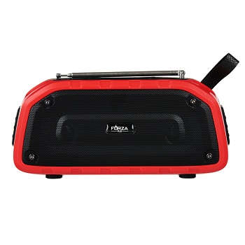 forza колонка беспроводная, 2x3 вт, 1200мач, 200x91x72мм, ip4, радио, usb, aux, micro-sd, пластик от магазина Барс