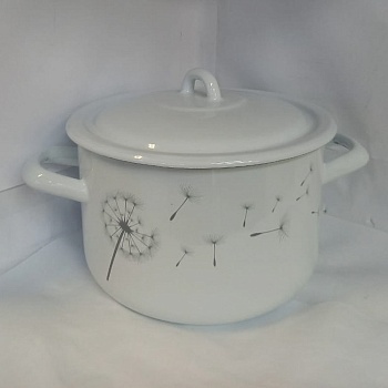 одуванчик кастрюля эмалированная 2,9л интернет-магазин «Барс»